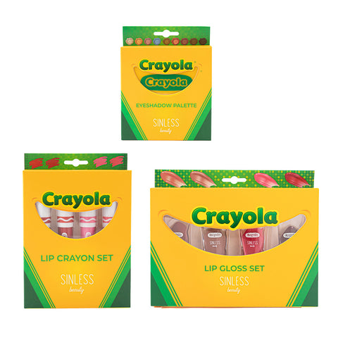Trío Crayola x Sinless Beauty