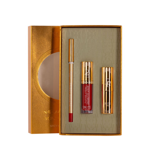 Spicy Hot Lip Kit - Soy Abundancia x Priscy Escoto