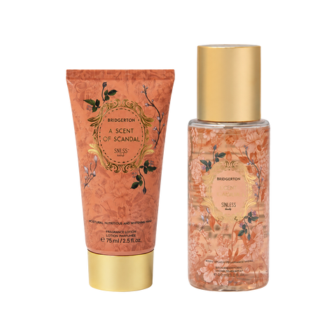 Set Body mist & lotion "A scent of scandal" - Bridgerton