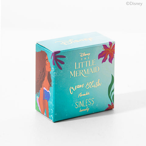 rubor en crema - Flounder Disney The Little Mermaid