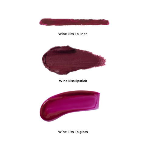 Wine Kiss Lip Kit - Soy Abundancia x Priscy Escoto